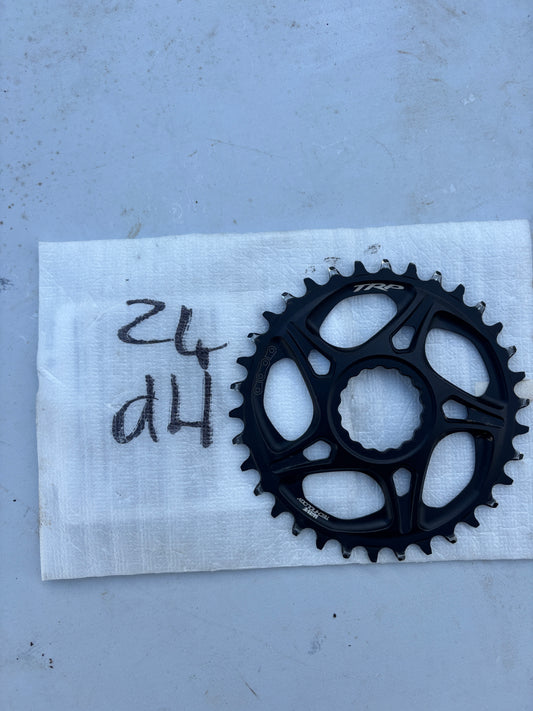 TRP Chainring – 24T 6mm Offset (Black, USED)
